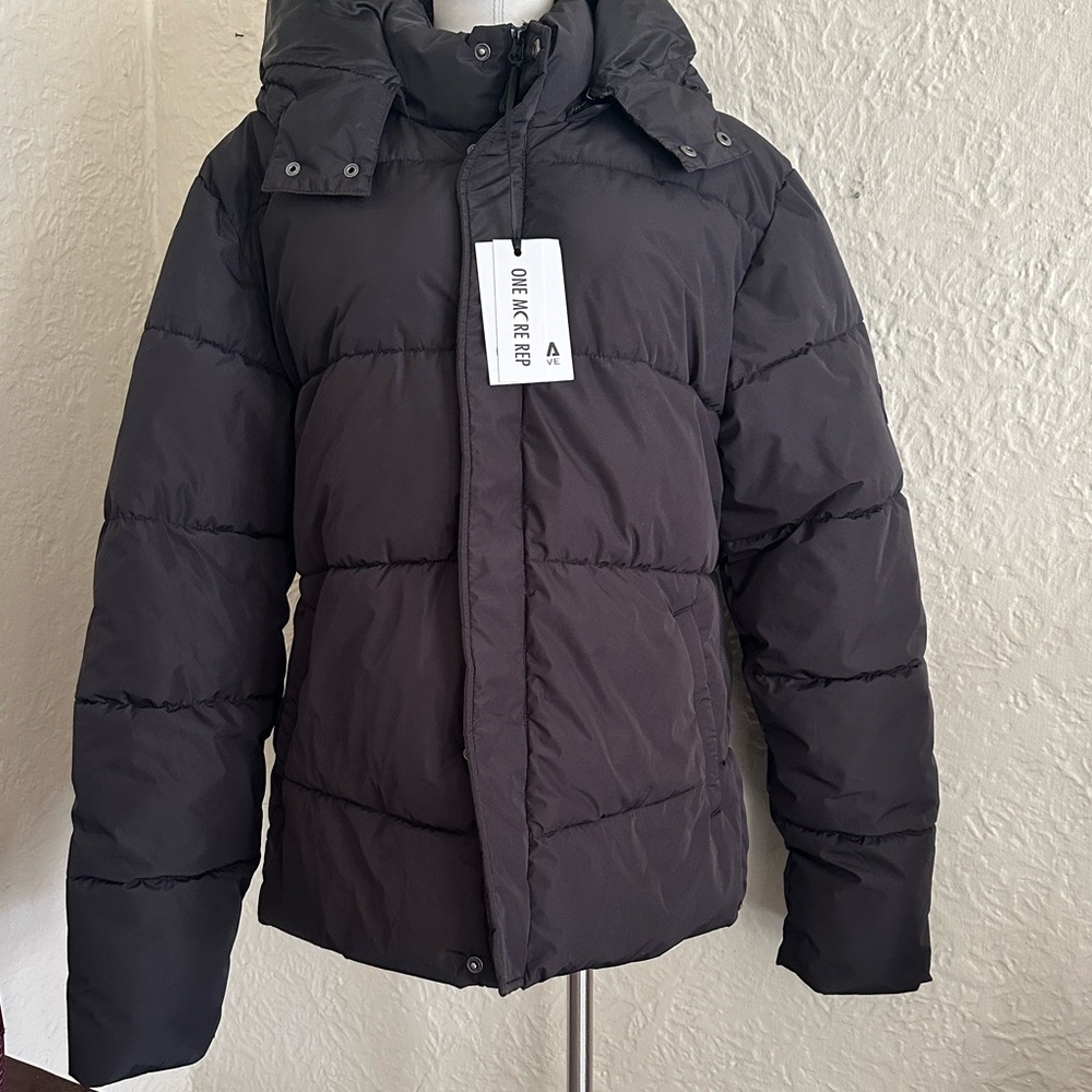 Zyia Active Black Puffer Winter Coat Jacket Parka Detachable Hood NWT XXXL - Picture 3 of 9